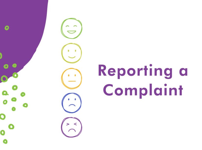 Reporting a Complaint
